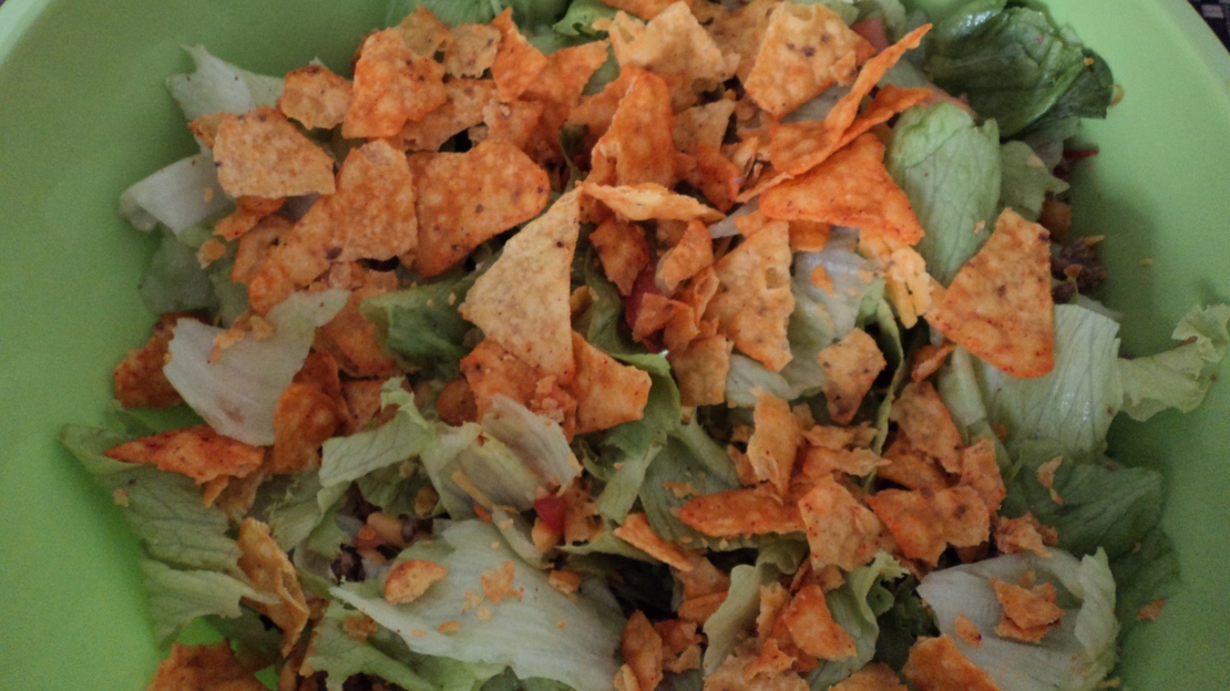 A picture of the Taco Salad recipe.