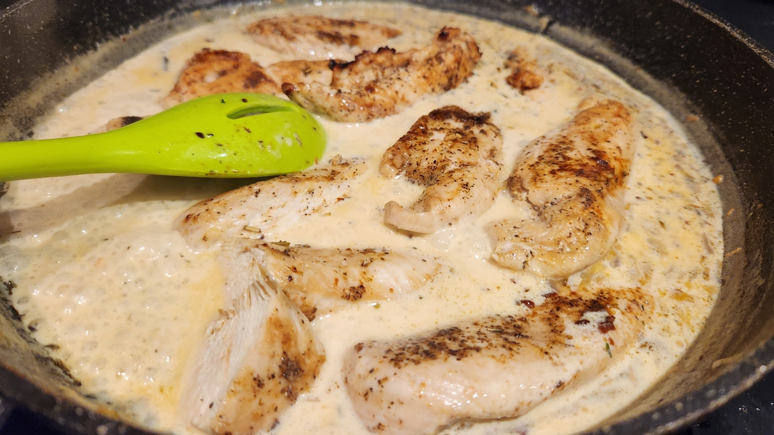 A picture of the Marry Me Chicken recipe.