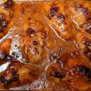A picture of the Baked Sherry Chicken recipe.
