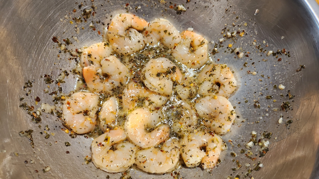 A picture of the Best Ever Shrimp Marinade recipe.