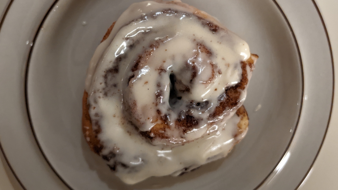 A picture of the Cinnabons Cinnamon Rolls recipe.