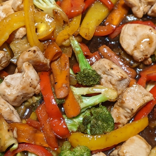 A picture of the Ginger Stirfry recipe.