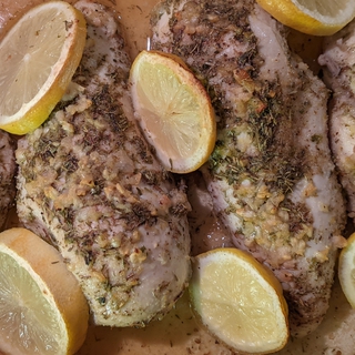 A picture of the Lemon Chicken recipe.