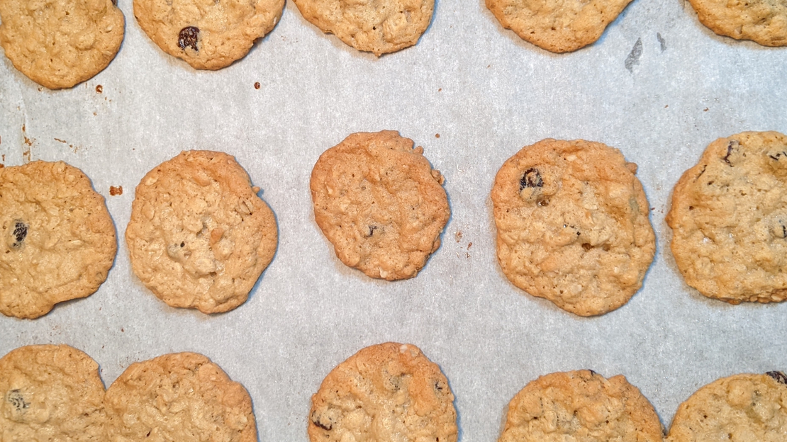 A picture of the Oatmeal Cookies recipe.