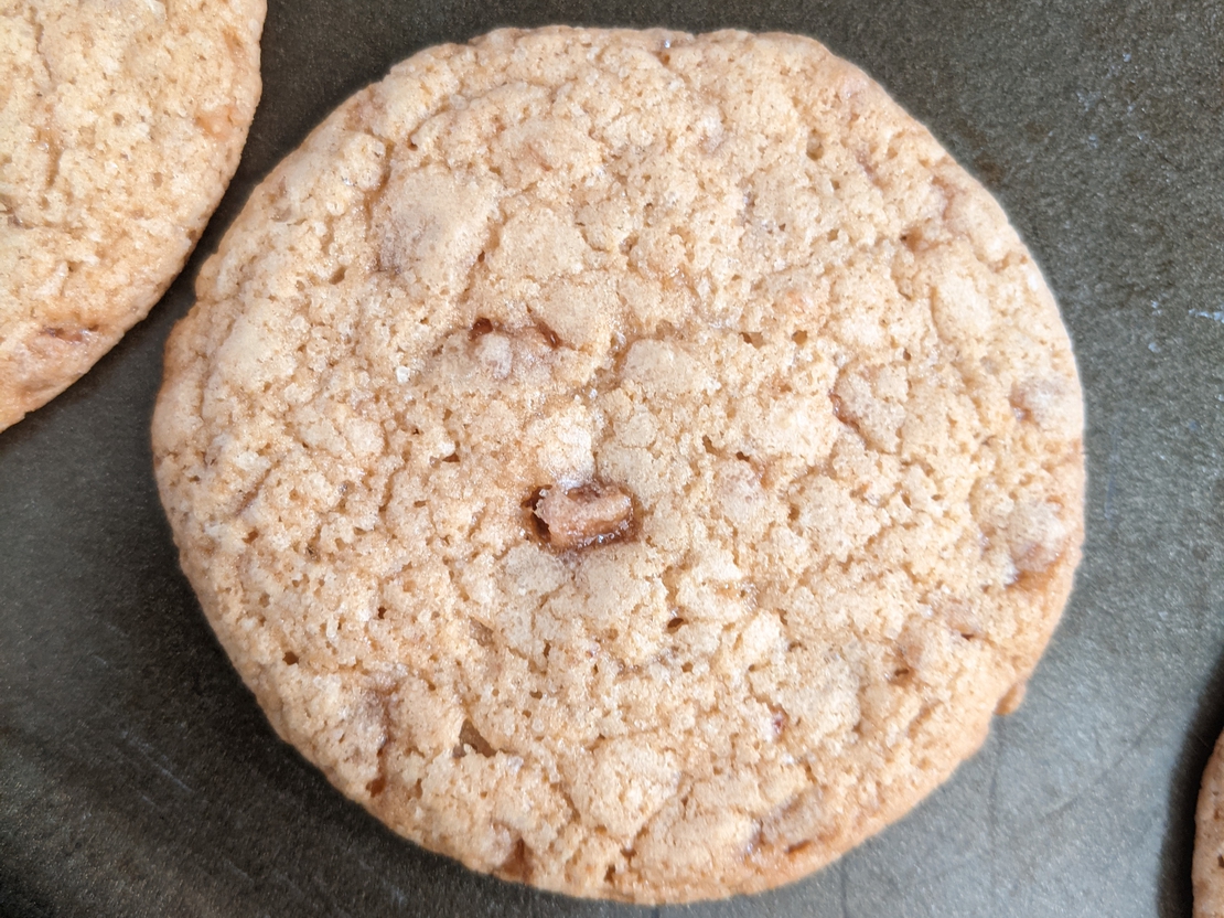 A picture of the Skor Cookies recipe.