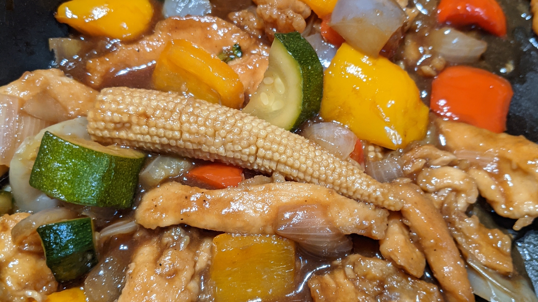 A picture of the Szechuan Chicken recipe.