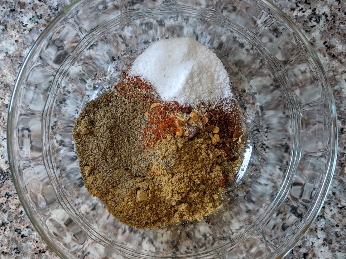 A picture of the Taco Seasoning recipe.