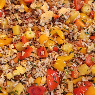 A picture of the Thai Pineapple Fried Rice recipe.