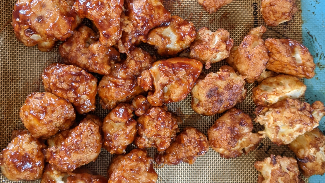 A picture of the Vegan Gluten-Free Buffalo Cauliflower Wings recipe.