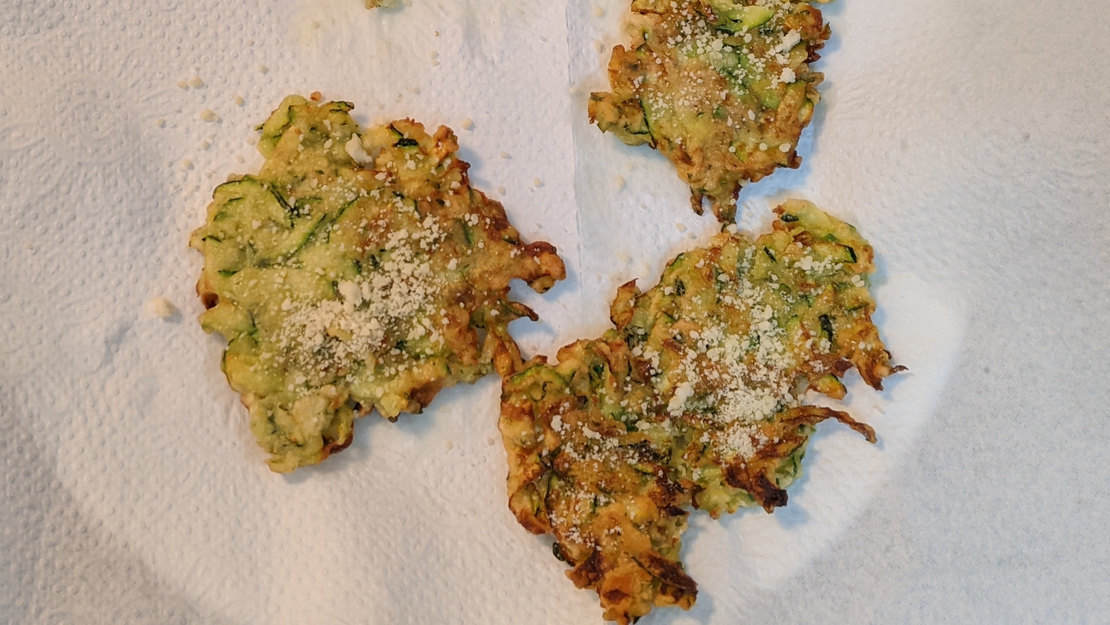 A picture of the Zucchini Fritters recipe.